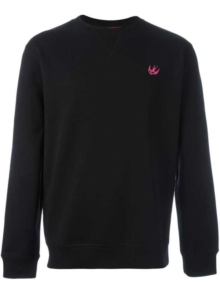 Mcq Alexander Mcqueen 'swallow' Sweatshirt, Men's, Size: Small, Black, Cotton/polyester