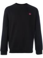 Mcq Alexander Mcqueen 'swallow' Sweatshirt, Men's, Size: Small, Black, Cotton/polyester