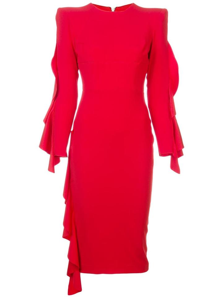 Alex Perry Alex Perry D366 Red Triacetate/polyester