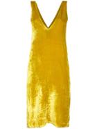 Aeron V-neck Dress - Yellow & Orange
