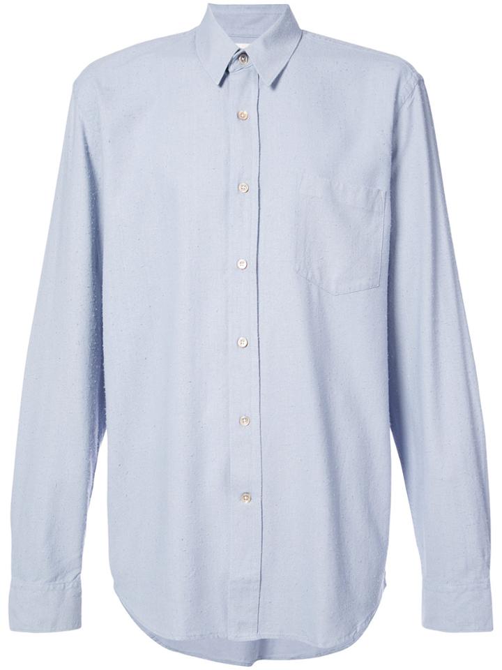 Our Legacy Classic Long Sleeve Shirt - Blue