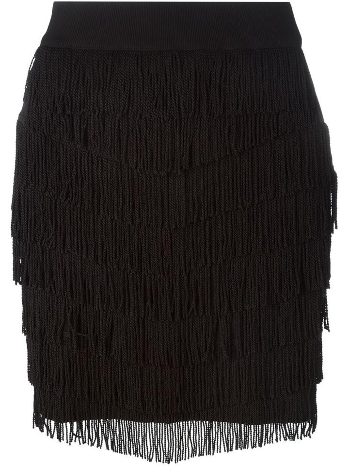 Diesel Mini Fringe Skirt