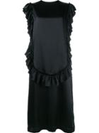 Simone Rocha Sleeveless Ruffle Dress - Black