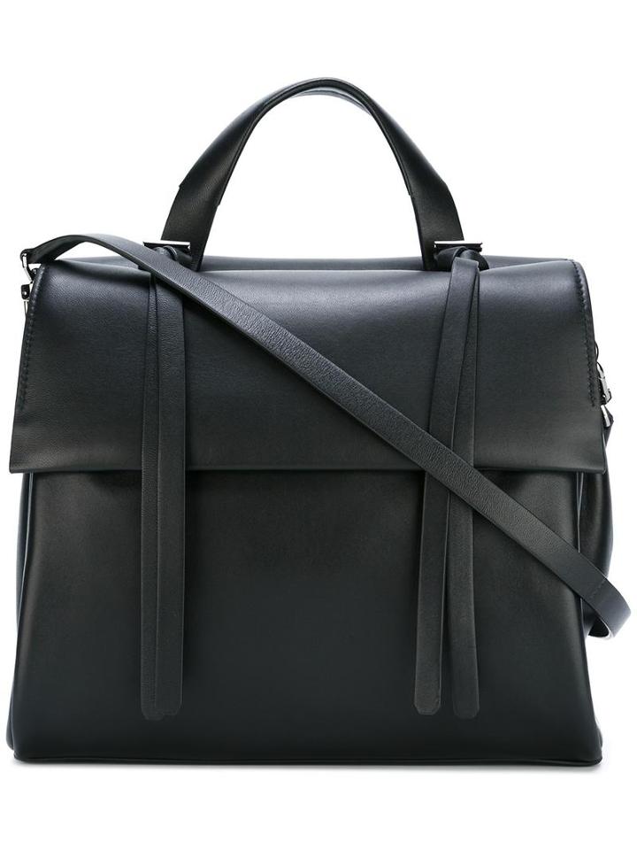 Desa 1972 Logo Embossed Tote, Women's, Black