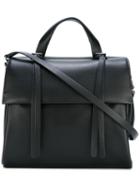 Desa 1972 Logo Embossed Tote, Women's, Black