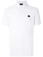 Emporio Armani Camisa Polo Com Detalhe Logo - White