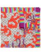 Gucci Gg Supreme Dragon Print Shawl - Multicolour
