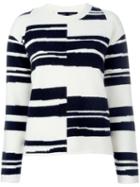 Proenza Schouler Striped Jumper, Women's, Size: Small, Nude/neutrals, Polyamide/spandex/elastane/cashmere/wool