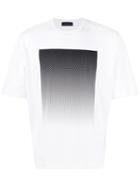 Diesel Black Gold - Gradient Print T-shirt - Men - Cotton - M, White, Cotton