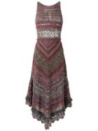 Knit Midi Dress - Women - Acrylic/lurex/viscose - M, Acrylic/lurex/viscose, Cecilia Prado