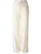 Yang Li Drawstring Trousers, Women's, Size: 38, Nude/neutrals, Viscose