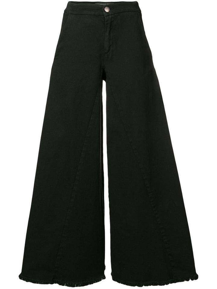 Federica Tosi Wide-leg Trousers - Black