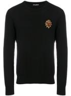 Dolce & Gabbana Sacred Heart Patch Sweatshirt - Black