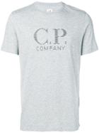 Cp Company Logo Slim Fit T-shirt - Grey