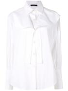 Ellery Icaro Frilled-yoke Shirt - White