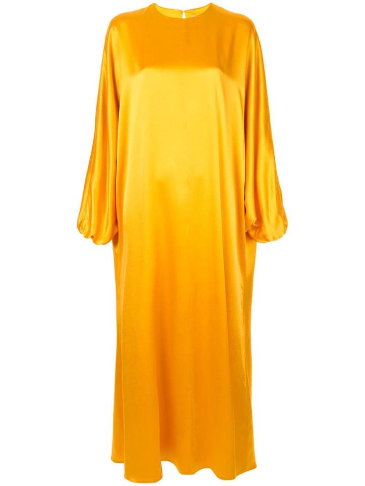 Roksanda Long-sleeve Flared Dress - Orange