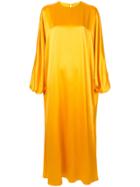 Roksanda Long-sleeve Flared Dress - Orange