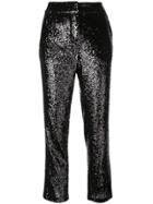 A.l.c. Glitter Detail Trousers - Black