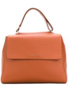 Orciani Foldover Tote Bag - Brown