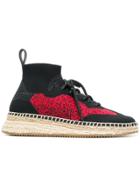 Alexander Wang Dylan Espadrille Sneakers - Black