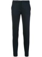 Fabiana Filippi Cropped Fitted Trousers - Blue