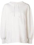 Vince Knitted Hoodie - White