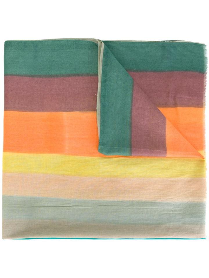 Paul Smith Colour Block Scarf, Men's, Cotton