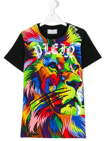 Philipp Plein Kids - Everman T-shirt - Kids - Cotton - 16 Yrs, Black