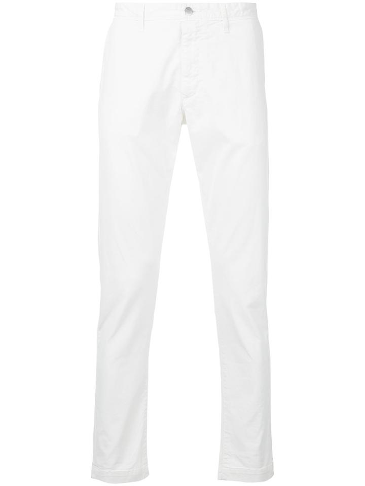 Estnation Straight Trousers - White