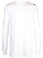 Rick Owens Harness Shoulder Top - White