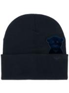 Emporio Armani Teddy Bear Beanie - Black