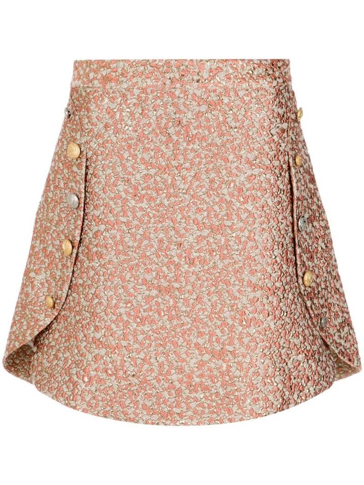 Olympiah Textured Mini Skirt - 131
