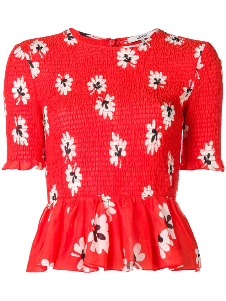 Ganni Linaria Blouse - Red