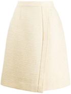 Chanel Vintage 1980's Wrap Skirt - Neutrals