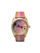 La Californienne Pink, Brown And Purple Palm Diamond Rolex Watch