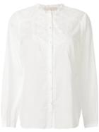 Vanessa Bruno Frill Trim Shirt - White