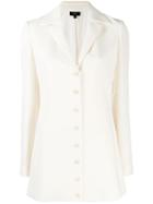 Theory Button-up Cardigan Jacket - White