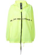 Mia-iam Splash Oversized Jacket - Yellow