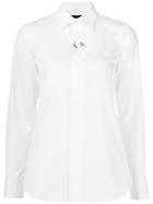 Dsquared2 Classic Embellished Detail Shirt - White