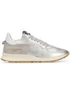 Philippe Model Paris Low Top Trainers - Silver