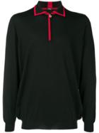 Kiton Half-zip Sweater - Black