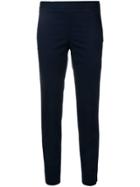 Alberto Biani Mid-rise Cropped Trousers - Blue