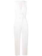 A.l.c. Double Breasted Jumpsuit - White