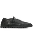 Marsèll Cutout Lace-up Shoes - Black