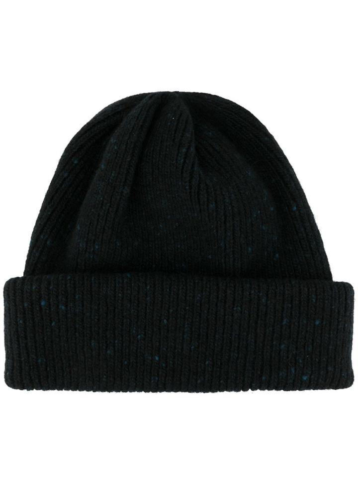 A Kind Of Guise Upturned Knit Beanie - Blue