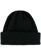 A Kind Of Guise Upturned Knit Beanie - Blue