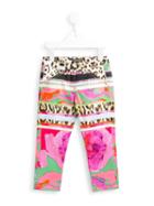 Roberto Cavalli Kids Mix Print Trousers, Girl's, Size: 10 Yrs