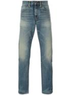 Simon Miller Stonewashed Regular Fit Jeans, Men's, Size: 36, Blue, Cotton