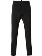 Dsquared2 Tailored Trousers, Men's, Size: 52, Black, Cotton/spandex/elastane/viscose/virgin Wool