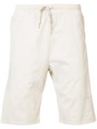 John Elliott Embroidered Shorts, Men's, Size: Medium, Nude/neutrals, Cotton